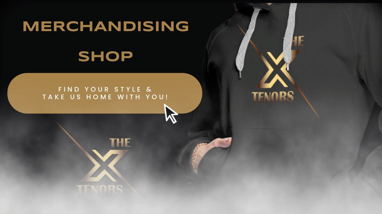 The X Tenors merchandise shop