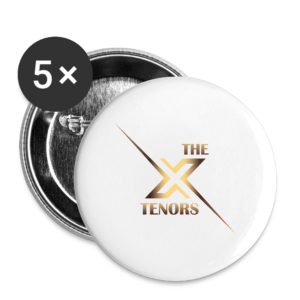 Buttons The X TENORS (5er Pack)